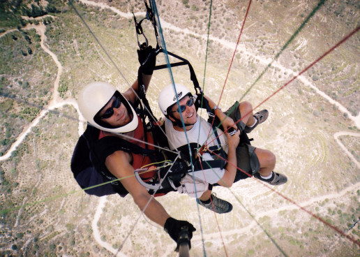 Dépasser vos limites avec un saut en teandem